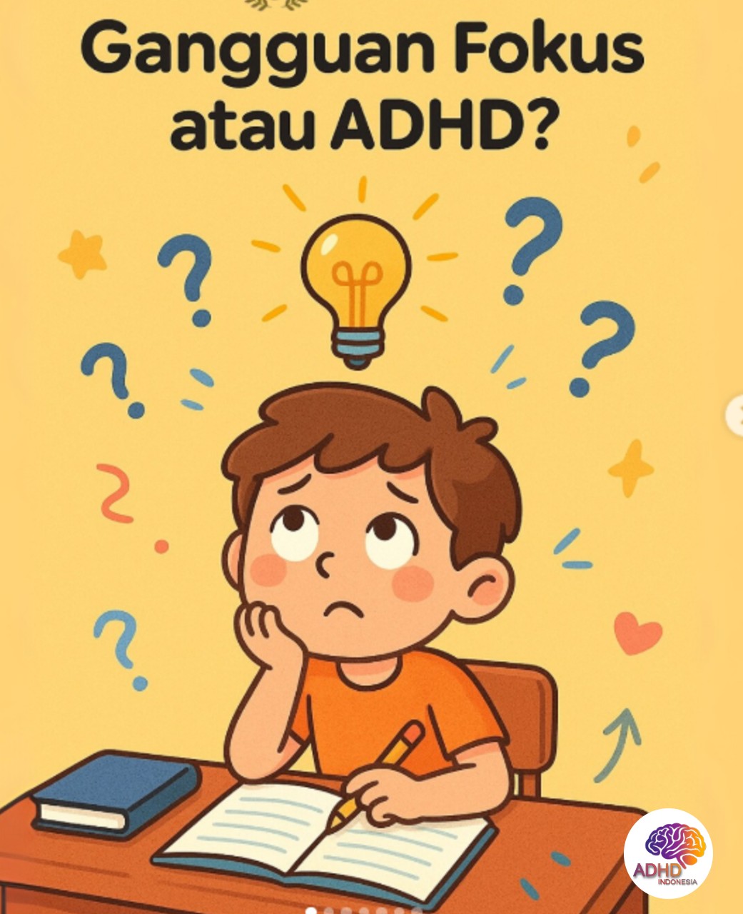 ADHD dan Kesulitan Fokus Anak: Edukasi untuk Keluarga di Kabupaten Bone Bolango