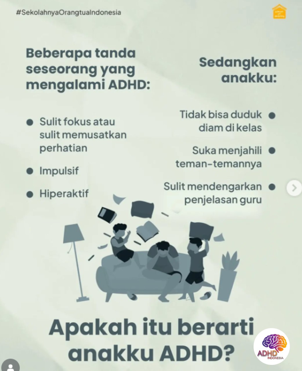 Ciri dan Gejala ADHD pada Anak Usia Dini di Kabupaten Bone Bolango